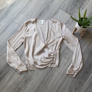 H&M Champagne Colored Top